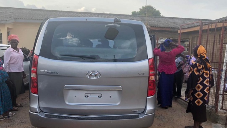 Prayer Dedication of a Bus donated to the Orphanage on the 8th of July, 2021